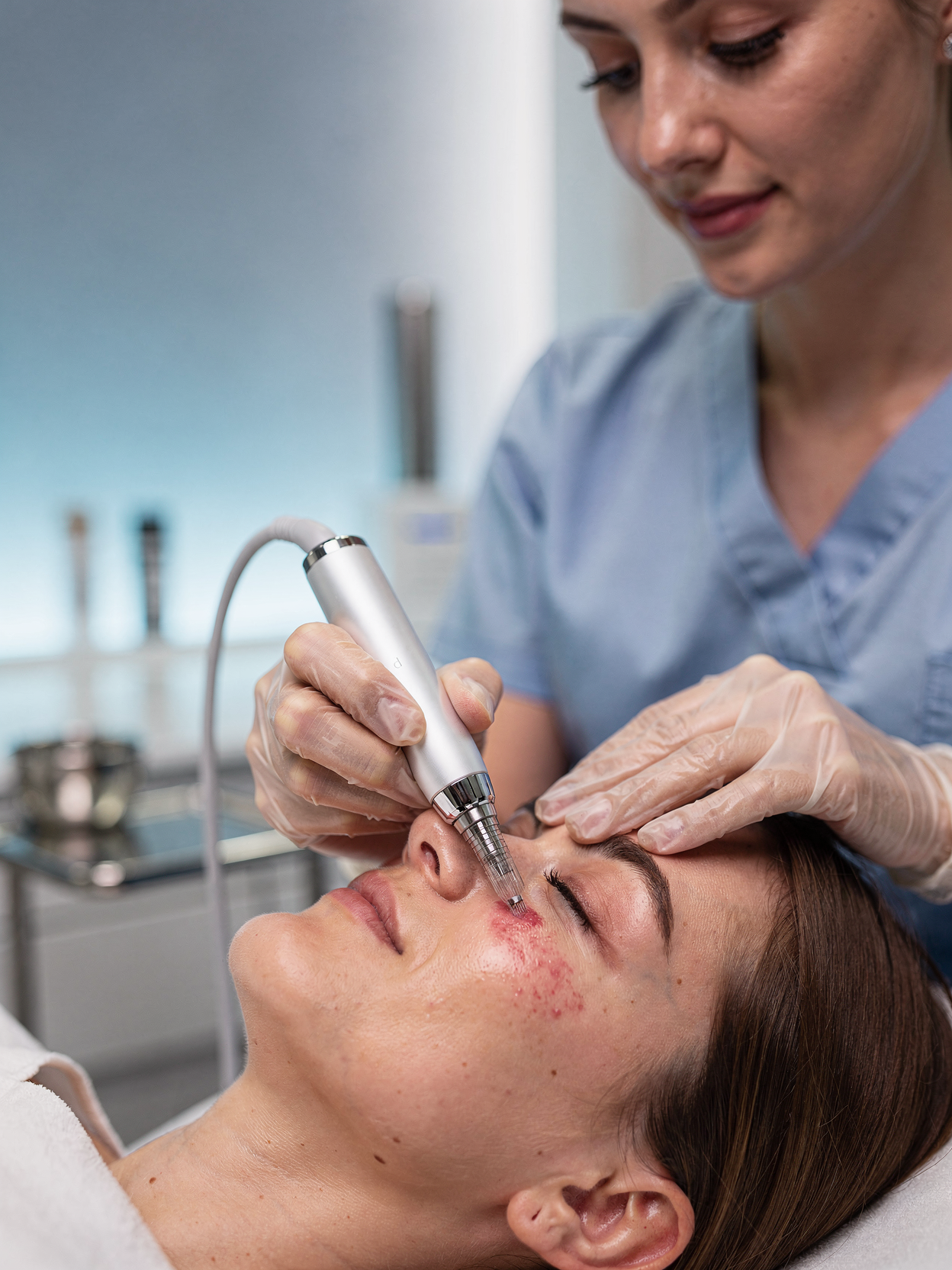 Microagulhamento facial profissional