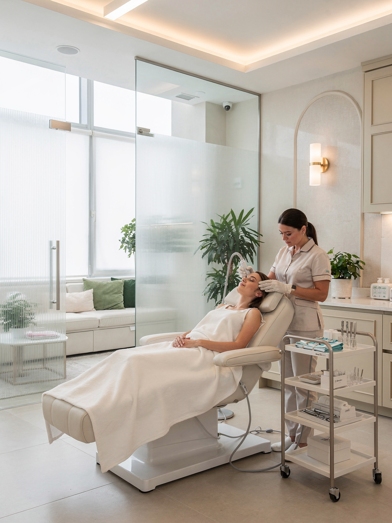Procedimiento de revitalización facial